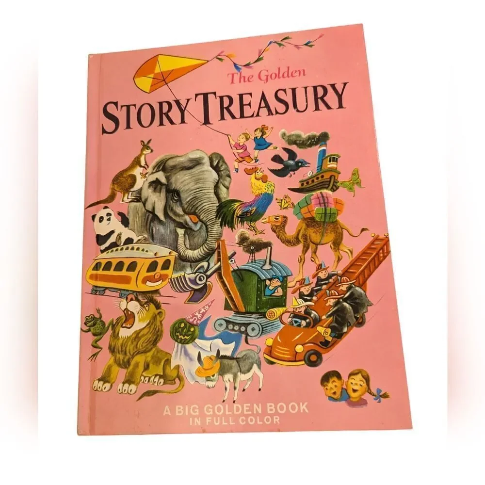 Vintage 50s‎ children's The Golden Story Treasury vintage book